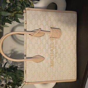 Michael Kors Mirella medium logo tote Crossbody